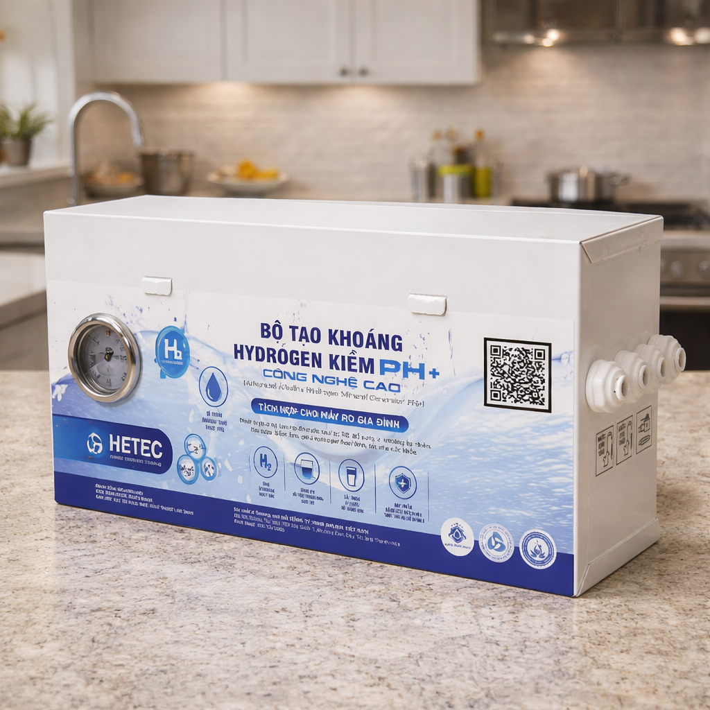 BỘ TẠO KHOÁNG HYDROGEN KIỀM PH+