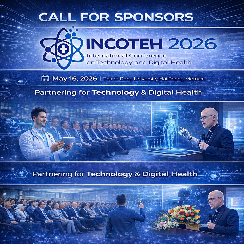 Mời đồng hành, tài trợ Hội thảo khoa học quốc tế về Công nghệ và Sức khỏe số – INCOTEH 2026