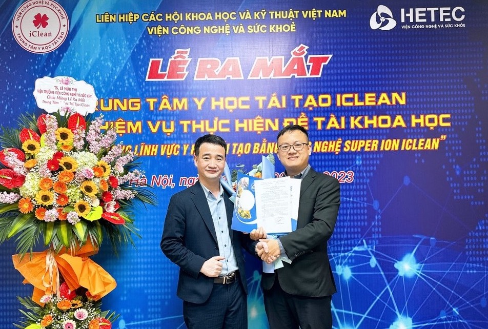 Ứng dụng Công nghệ Super Ion iClean trong lĩnh vực Y học tái tạo tại Việt Nam