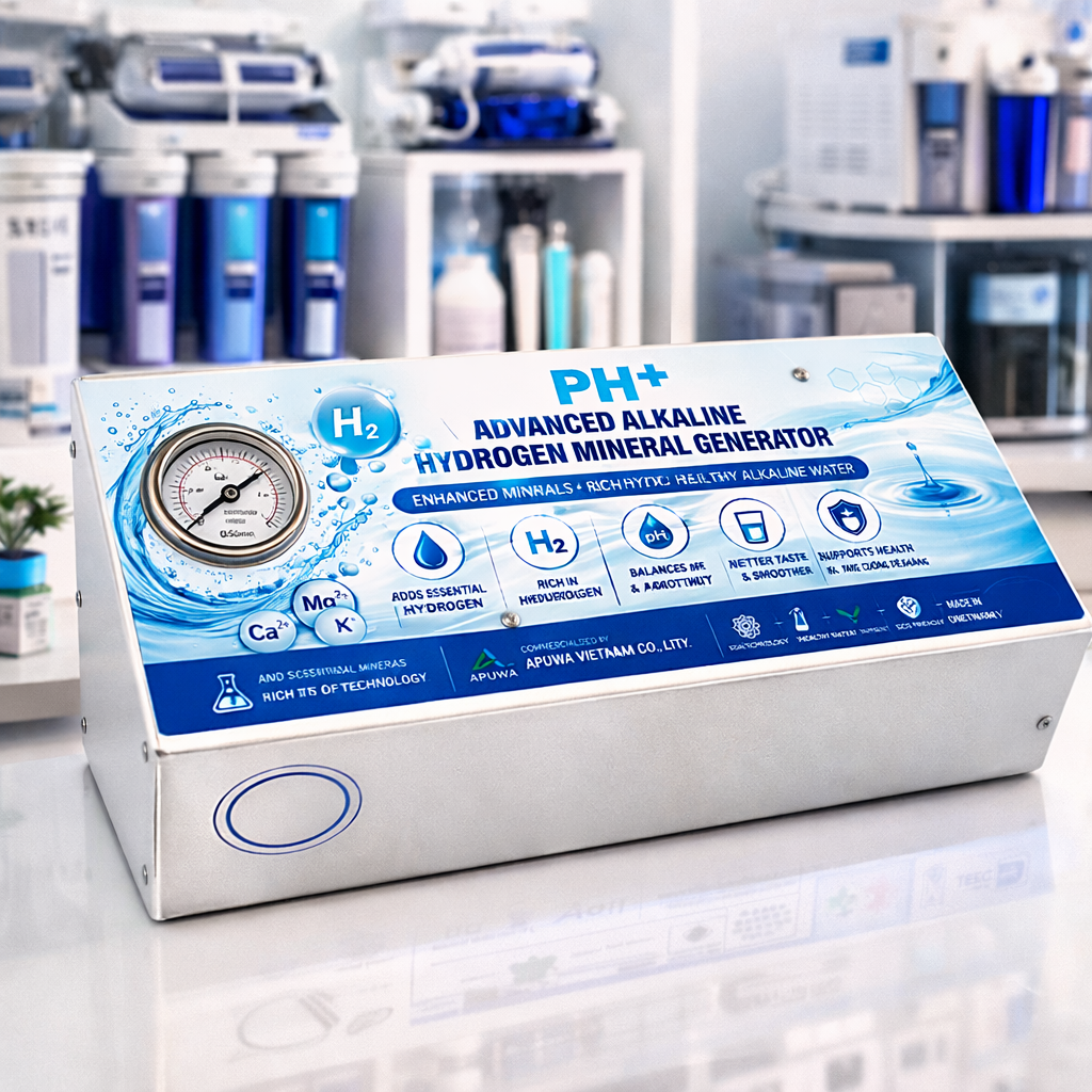 BỘ TẠO KHOÁNG HYDROGEN KIỀM PH+