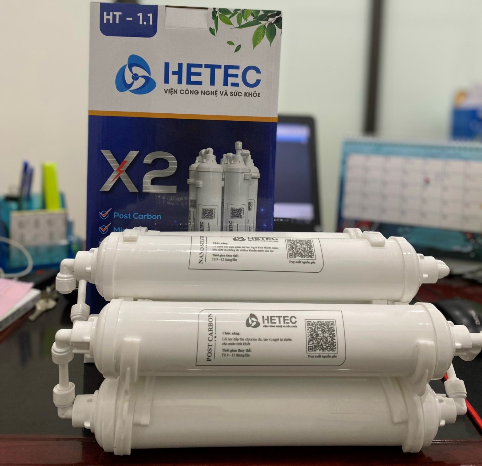 Bộ lõi lọc nước T33 tạo khoáng sau màng lọc nhãn hiệu HETEC
